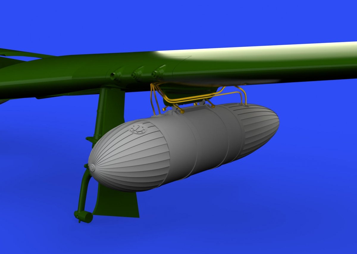 Eduard 648572 P-51D 108gal drop tanks 1/48 EDUARD – zdjęcie 3