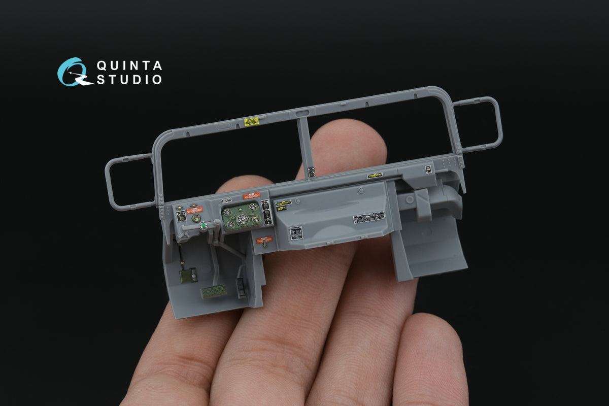 Quinta Studio QD35154 Humvee family 3D-Printed &amp;amp; coloured Interior on decal paper (ICM) 1/35 – zdjęcie 10
