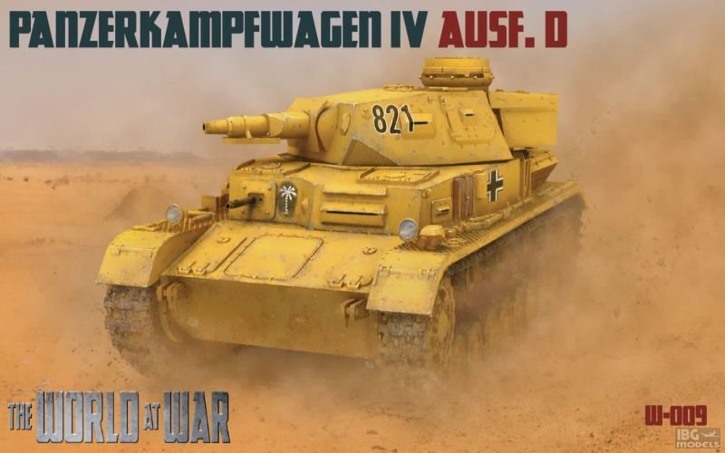IBG WaW 009 Panzerkampfwagen II Ausf.D 1/76