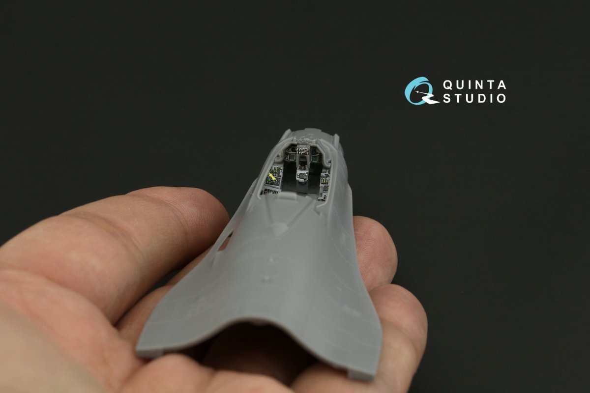 Quinta Studio QD72057 F-16CJ 3D-Printed &amp;amp; coloured Interior on decal paper (Tamiya) 1/72 – zdjęcie 10