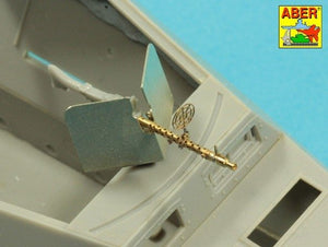 Aber 35L-169 Lufa do niemieckiego karabinu MG34 z pancerną osłoną 1/35 – imagen 4