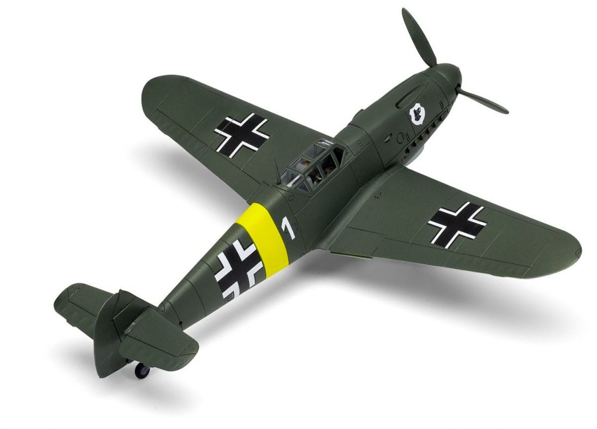 Airfix 55014 Starter Set - Messerschmitt Bf109F-4 1/72 – zdjęcie 6