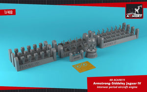 Armory Models ACA4819 A.S. Jaguar-IV aircraft engine 1/48 – immagine 2