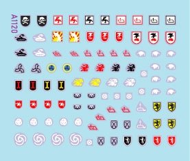 Star Decals 72-A1120 StuG-Abt #5 Generic insignia and unit markings for the Sturmgeschûtz units 1/72 – image 2