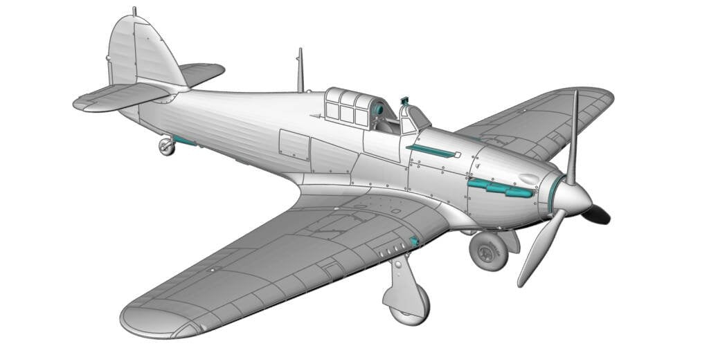 Arma Hobby 70061 Sea Hurricane Mk Ib 1/72 – zdjęcie 16
