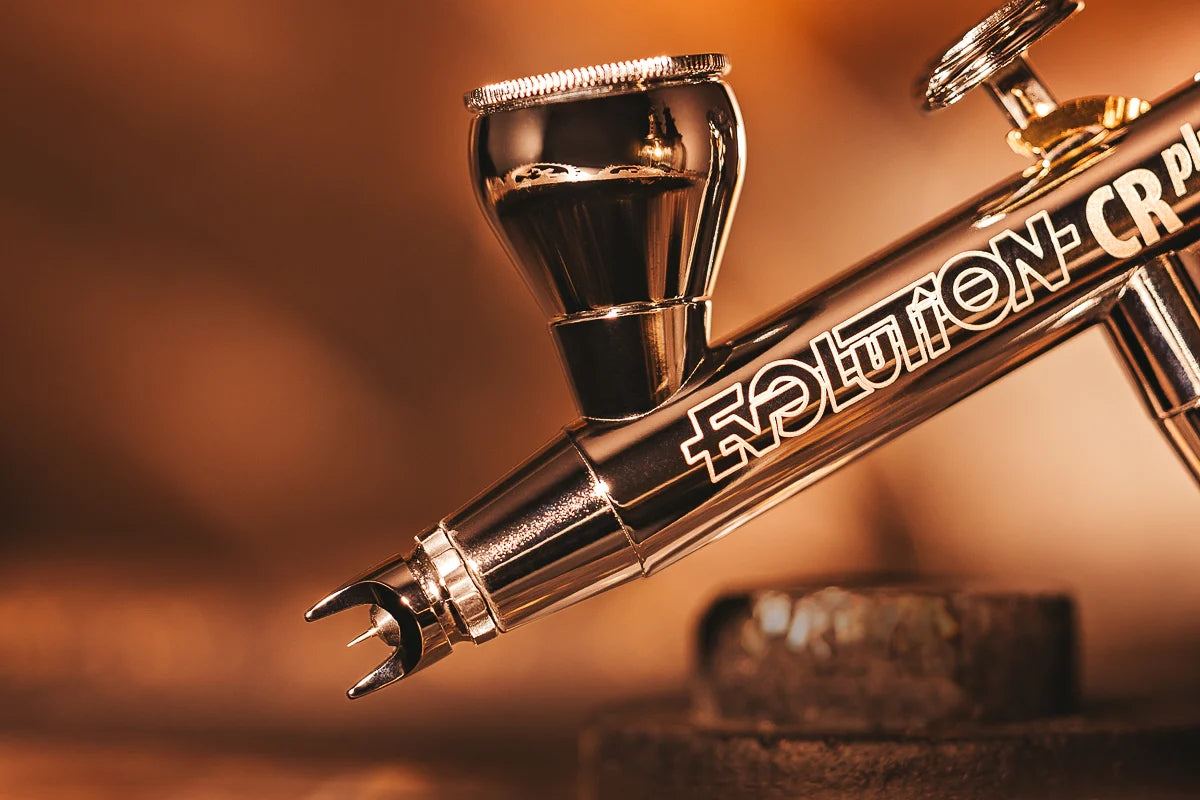 Harder &amp;amp; Steenbeck 121231 Aerograf Evolution CR Plus Solo (dysza 0,28mm) 2024 – zdjęcie 4