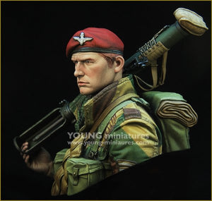 Young Miniatures YM1871 British Airborne WWII with PIAT 1/10 – zdjęcie 3