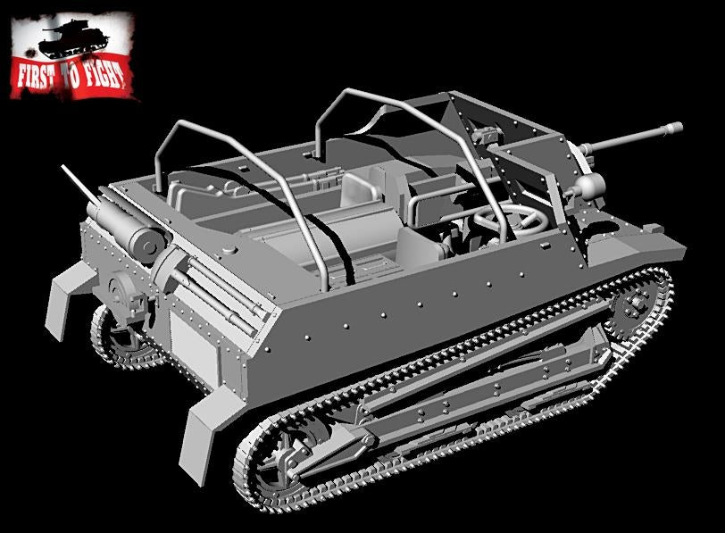 First To Fight PL117 - Polskie Działo Samobieżne TKS-D 1/72 – zdjęcie 3