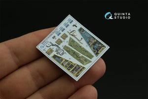 Quinta Studio QD48071 Su-34 3D-Printed &amp;amp; coloured Interior on decal paper (HobbyBoss) 1/48 – zdjęcie 4
