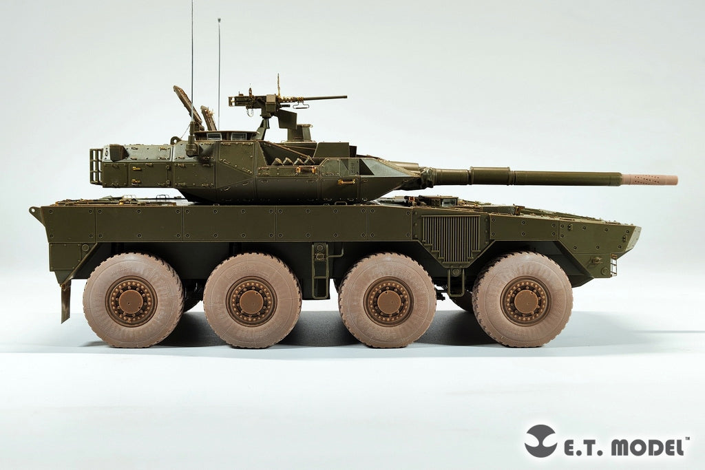 E.T. Model P35-129 JGSDF TYPE 16 Maneuver Combat Vehicle Sagged wheels and Muzzle Brake For TAMIYA Kit 1/35 – zdjęcie 10