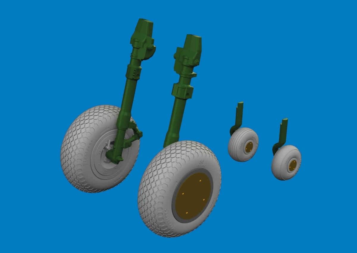 Eduard 6481058 P-40E wheels cross tread Eduard 1/48 – zdjęcie 3