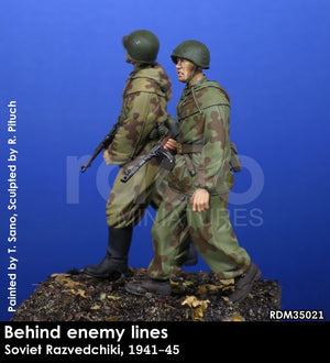 RADO Miniatures RDM35021 Soviet Razvedchiki, (1941-45) 1/35 – zdjęcie 2