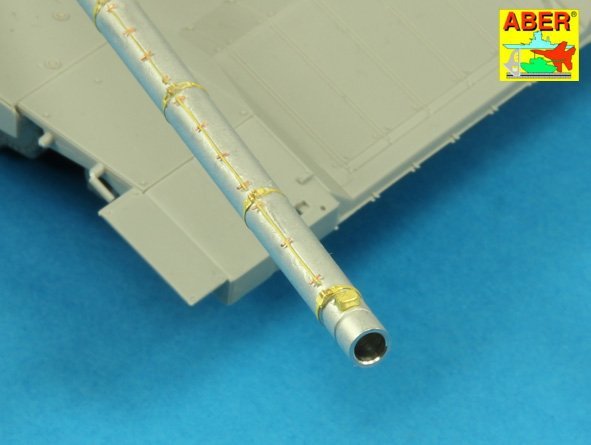 Aber 35 L-187 Armament for Russian Main Battle Tank T-14 ARMATA barrel for 125 mm 2A82-1M cannon &amp;amp; barrel for 12.7 mm Kord AA MG 1/35 – image 9