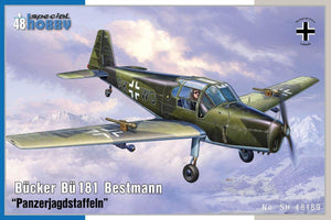 Special Hobby 48189 Bucker Bu 181 Bestmann &amp;quot;Panzerjagdstaffeln&amp;quot; 1/48