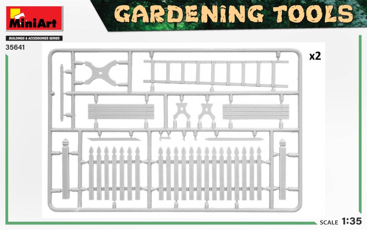 MiniArt 35641 GARDENING TOOLS 1/35 – zdjęcie 5