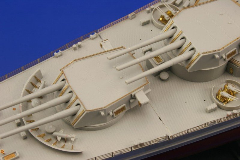 Eduard 53018 USS BB-55 North Carolina 1/350 Trumpeter – zdjęcie 10