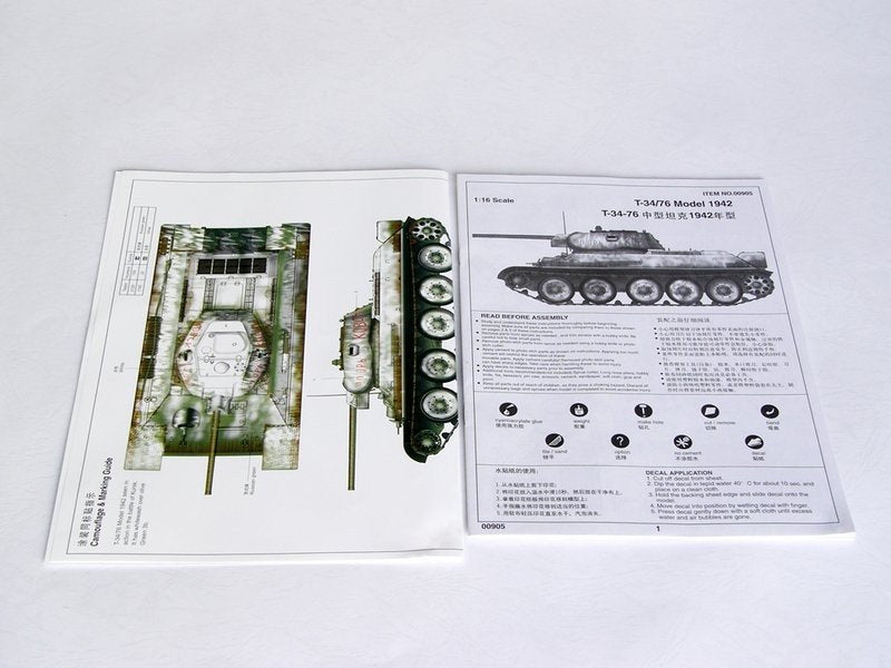 Trumpeter 00905 T-34/76 Model 1942 1/16 – zdjęcie 28