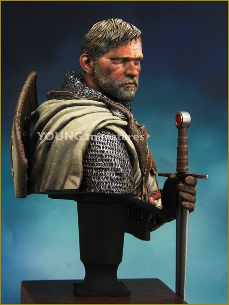 Young Miniatures YH1837 TEMPLAR KNIGHT 1/10 – immagine 8