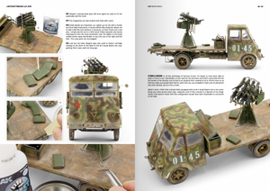 AK Interactive AK130011 ICM – HOW TO PAINT &amp;amp; WEATHER WW2 TRUCKS WARHORSES - English – zdjęcie 4
