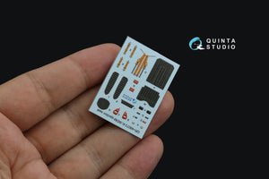 Quinta Studio QR+48073 K-36DM (initial release) ejection seat (for Su-17M3/M4/UM3/22, Su-24, MiG-29 9-12 Early aircraft) (All kits) 1/48 – zdjęcie 4