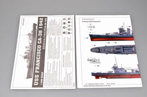 Trumpeter 05309 USS San Francisco CA-38 (1942) 1/350 – zdjęcie 5