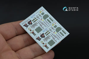 Quinta Studio QR+48093 GRU-7A early, 2 ejection seats for F-14 A (Hasegawa, GWH) 1/48 – immagine 2