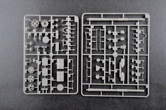 Trumpeter 05599 Russian T-72B/B1 MBT (w/kontakt-1 reactive armor) 1/35 – imagen 15