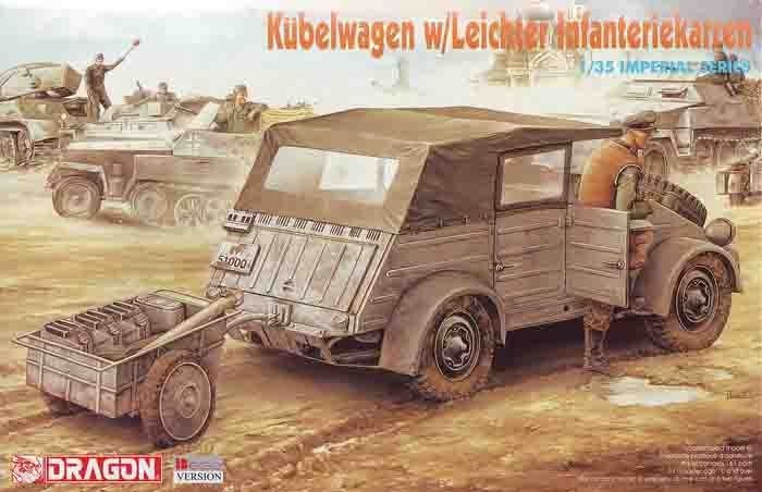 Dragon 9050 Kubelwagen w.Leichter Inf. ,1/35 1/35
