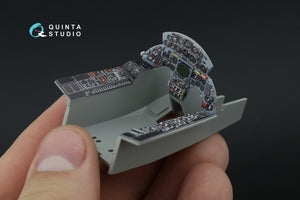 Quinta Studio QD32246 F-104A 3D-Printed &amp;amp; coloured Interior on decal paper (Italeri) 1/32 – zdjęcie 9