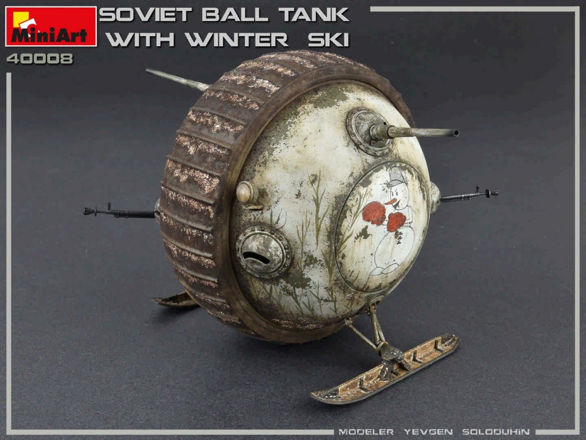 MiniArt 40008 SOVIET BALL TANK w/ WINTER SKI. INTERIOR KIT 1/35 – image 9