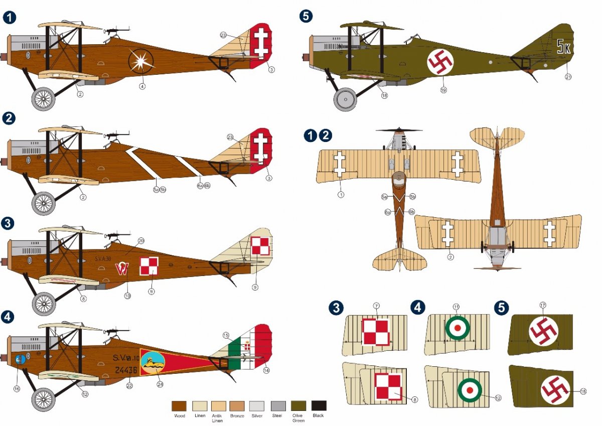 Fly 48010 Ansaldo SVA10 1/48 – image 3