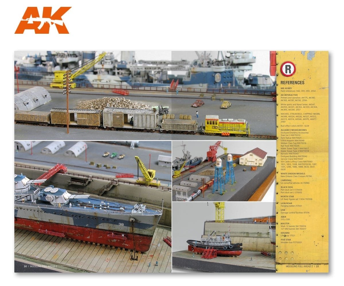AK Interactive AK895 MODELLING FULL AHEAD 2 NEW ORLEANS CLASS (English) – zdjęcie 4