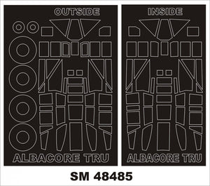 Montex SM48485 Fairey Albacore TRUMPETER 1/48