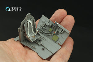 Quinta Studio QD32220 P-40N late 3D-Printed colored Interior on decal paper (Hasegawa/Eduard) 1/32 – image 6