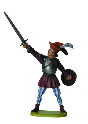 Zvezda 8059 Medieval Peasant Army 1/72 – zdjęcie 5