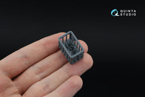 Quinta Studio QD+35139 Land Rover 88 series II family 3D-Printed &amp;amp; coloured Interior on decal paper (AK Interactive) (with 3D-printed resin parts) 1/35 – zdjęcie 7