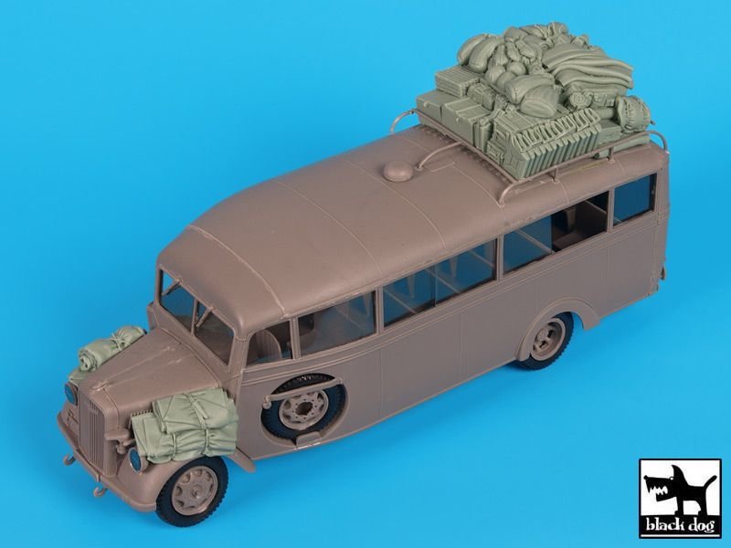 Black Dog T35171 Opel Blitz 3.6-47 Omnibus accessories set 1/35 – zdjęcie 5