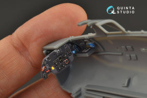 Quinta Studio QD48241 Me 163B 3D-Printed &amp;amp; coloured Interior on decal paper (GasPatch models) 1/48 – immagine 7