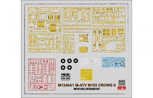 Rye Field Model 5052 M1240A1 M-ATV M153 CROWS II with full interior 1/35 – zdjęcie 5