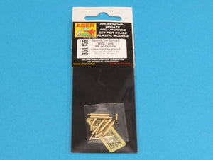 Aber 35L-156 Barrels for British WWI Tank Mark IV – Female 1/35 – image 10