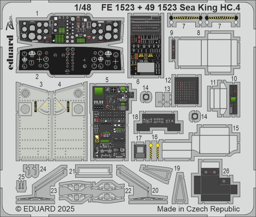 Eduard FE1523 Sea King HC.4 AIRFIX 1/48