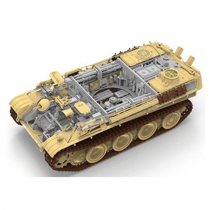 Rye Field Model 5016 Panther Ausf.G Early/Late w/full interior 1/35 – zdjęcie 4