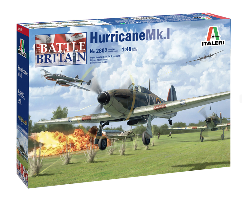 Italeri 2802 Hurricane Mk.I 1/48 – imagen 2