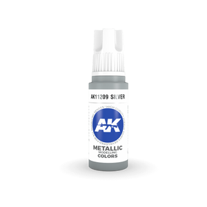 AK Interactive AK11209 SILVER – METALLIC 17ml – image 2