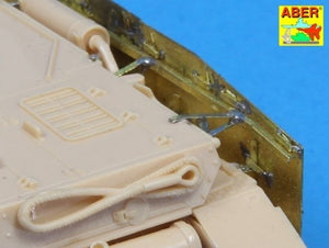 Aber 72A05 Osłony boczne do PzKpfw IV (H.J),Brummbar / Side skirts for PzKpfw IV (H.J),Brummbar 1/72 – immagine 3