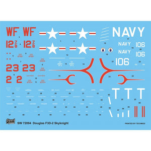 Sword 72094 F3D-2 Skyknight VF-11/VMF(N)513 1/72 – zdjęcie 5