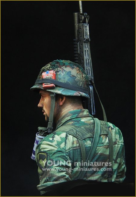 Young Miniatures YM1866 US 1st Cavalry Div Vietnam 1970 1/10 – zdjęcie 2