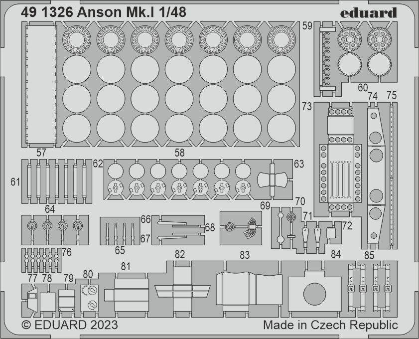 Eduard 491326 Anson Mk. I AIRFIX 1/48 – zdjęcie 2