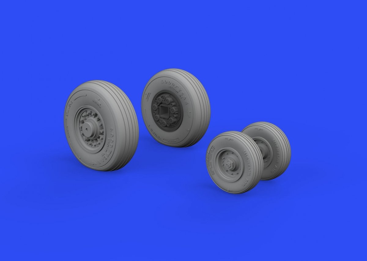 Eduard 648530 F-14D wheels 1/48 AMK – image 3