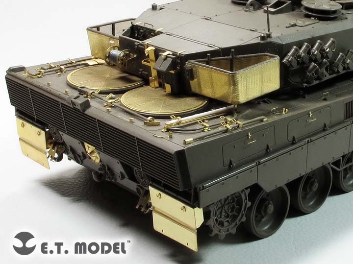 E.T. Model EA35-115 German Leopard 2 A5/6 MBT Engine &amp;amp; Turret Rack Grills For TAMIYA Kit 1/35 – Bild 2